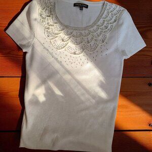 ADRIENNE VITTADINNI EMBELLISHED TOP